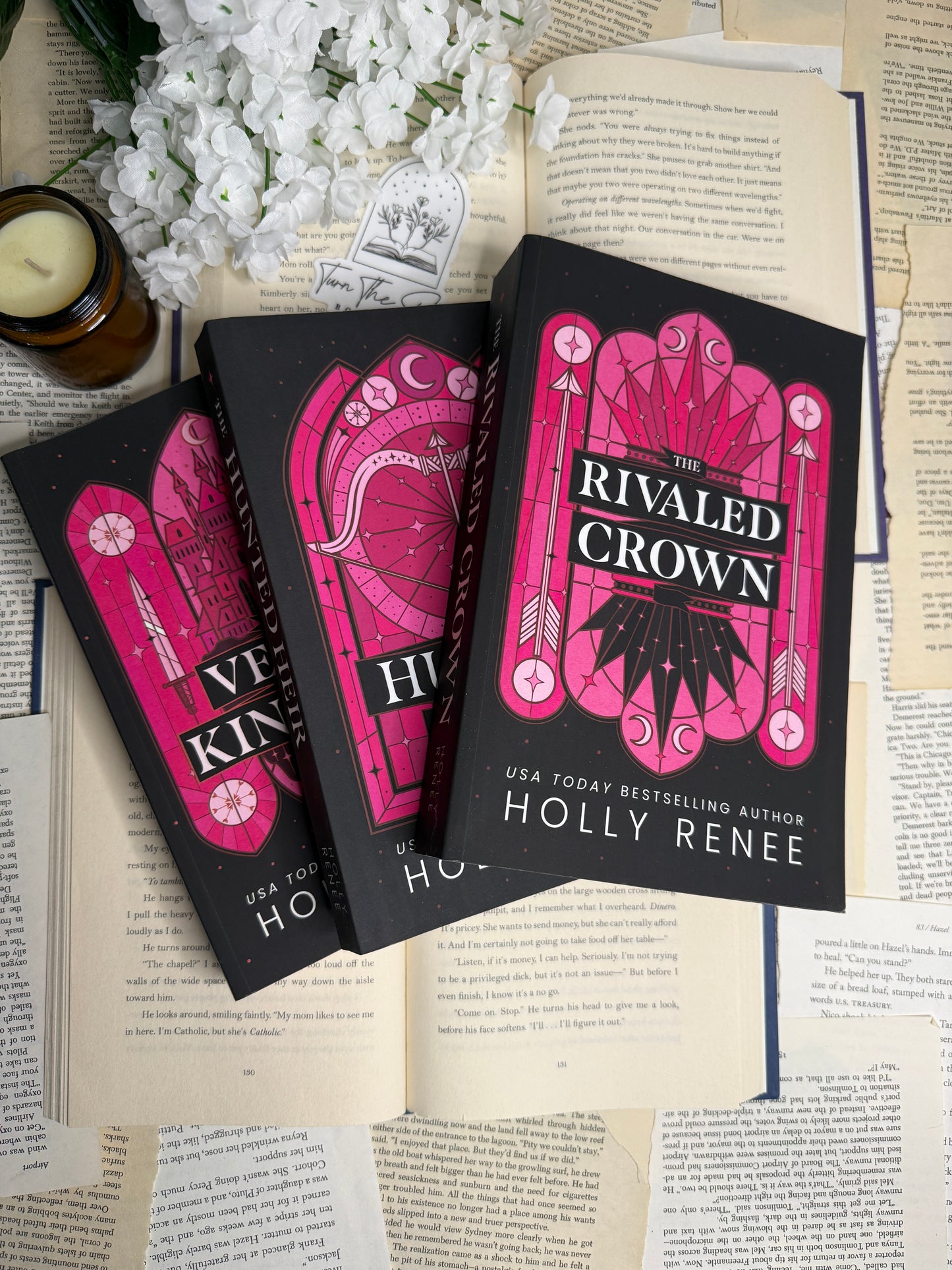 The Veiled Kingdom series set by Holly Renee