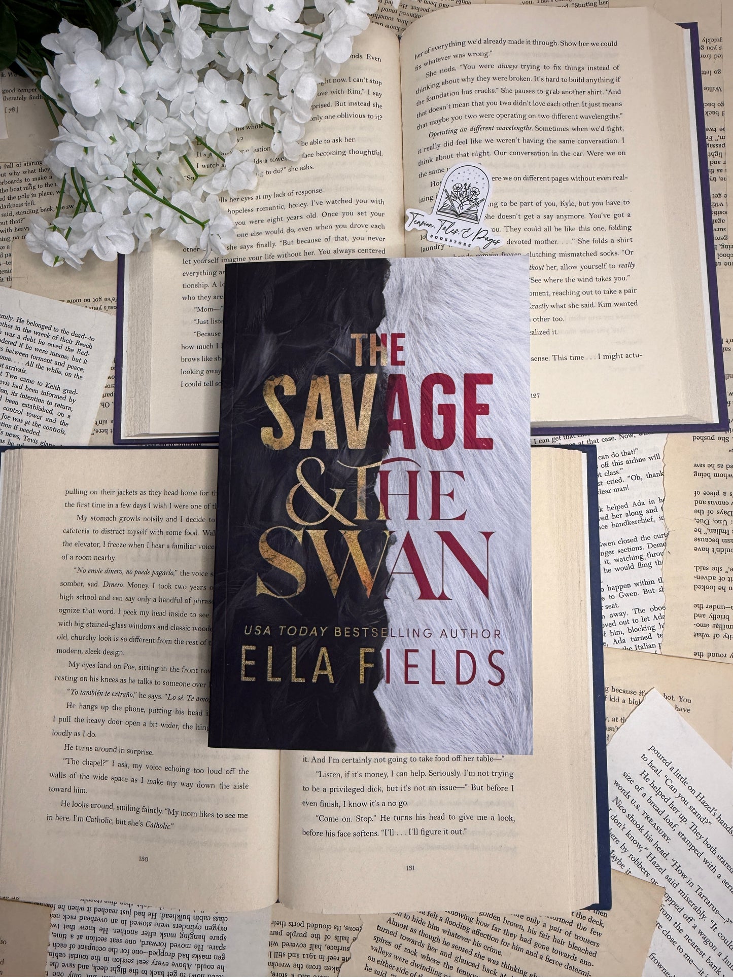 The Savage & the Swan by Ella Fields