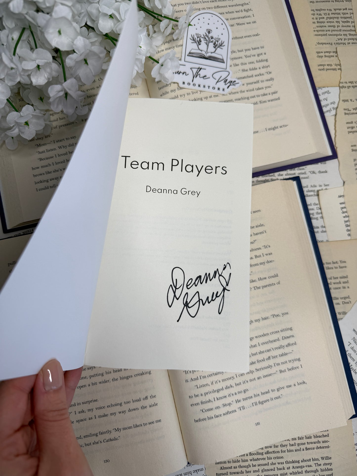 Team Players by Deanna Grey - Signed