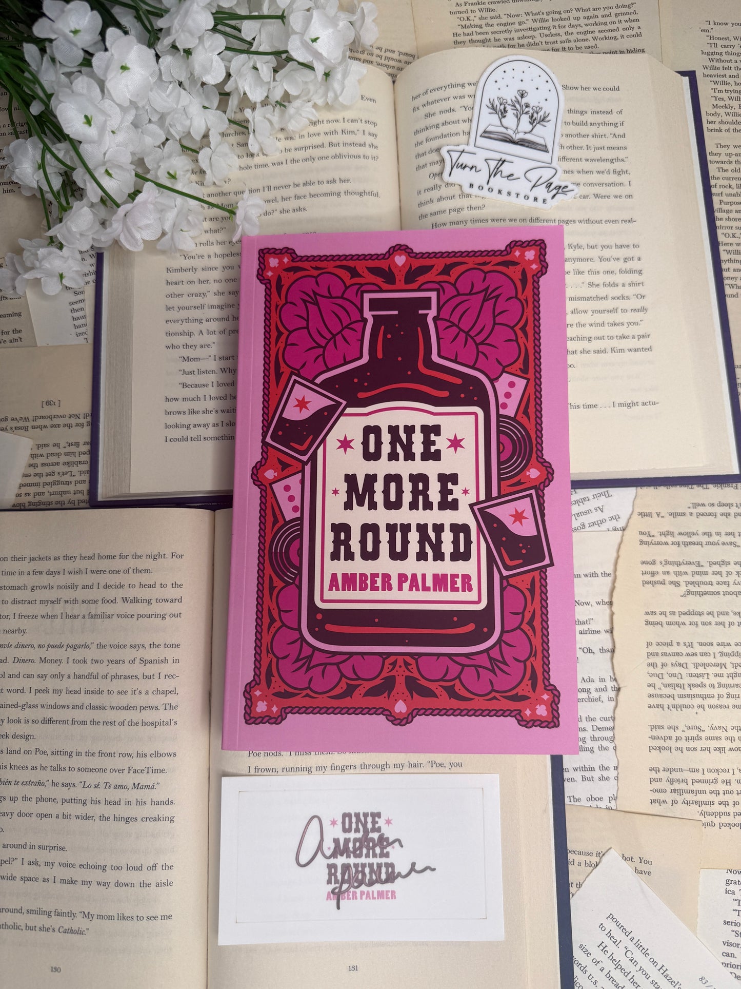 One More Round by Amber Palmer - signed bookplate