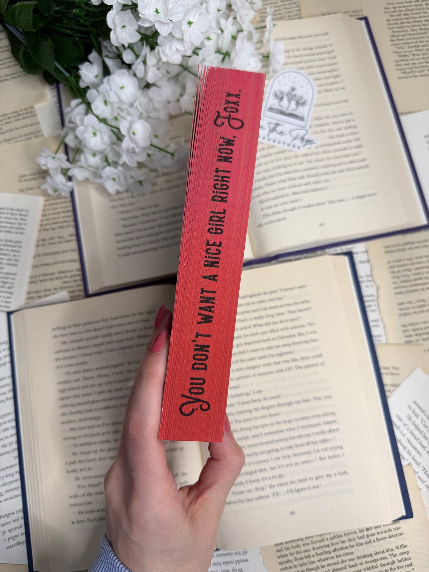 Bourbon & Secrets by Victoria Wilder - sprayed edges