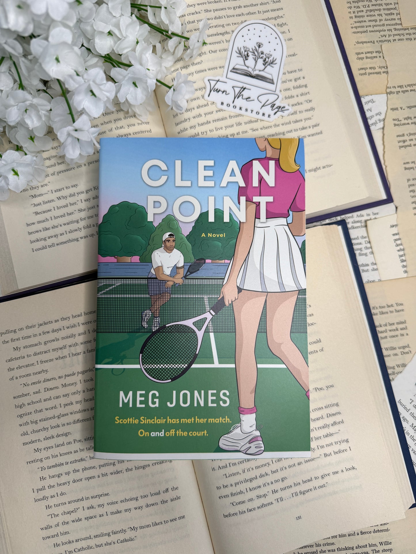 Clean Point by Meg Jones -author swag