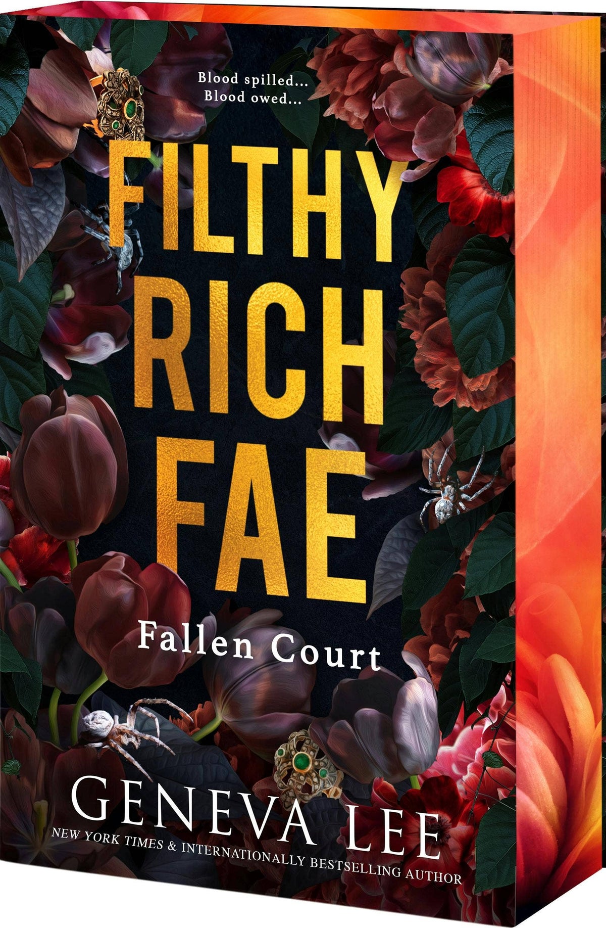 Filthy Rich Fae: Fallen Court by Geneva Lee - sprayed edges