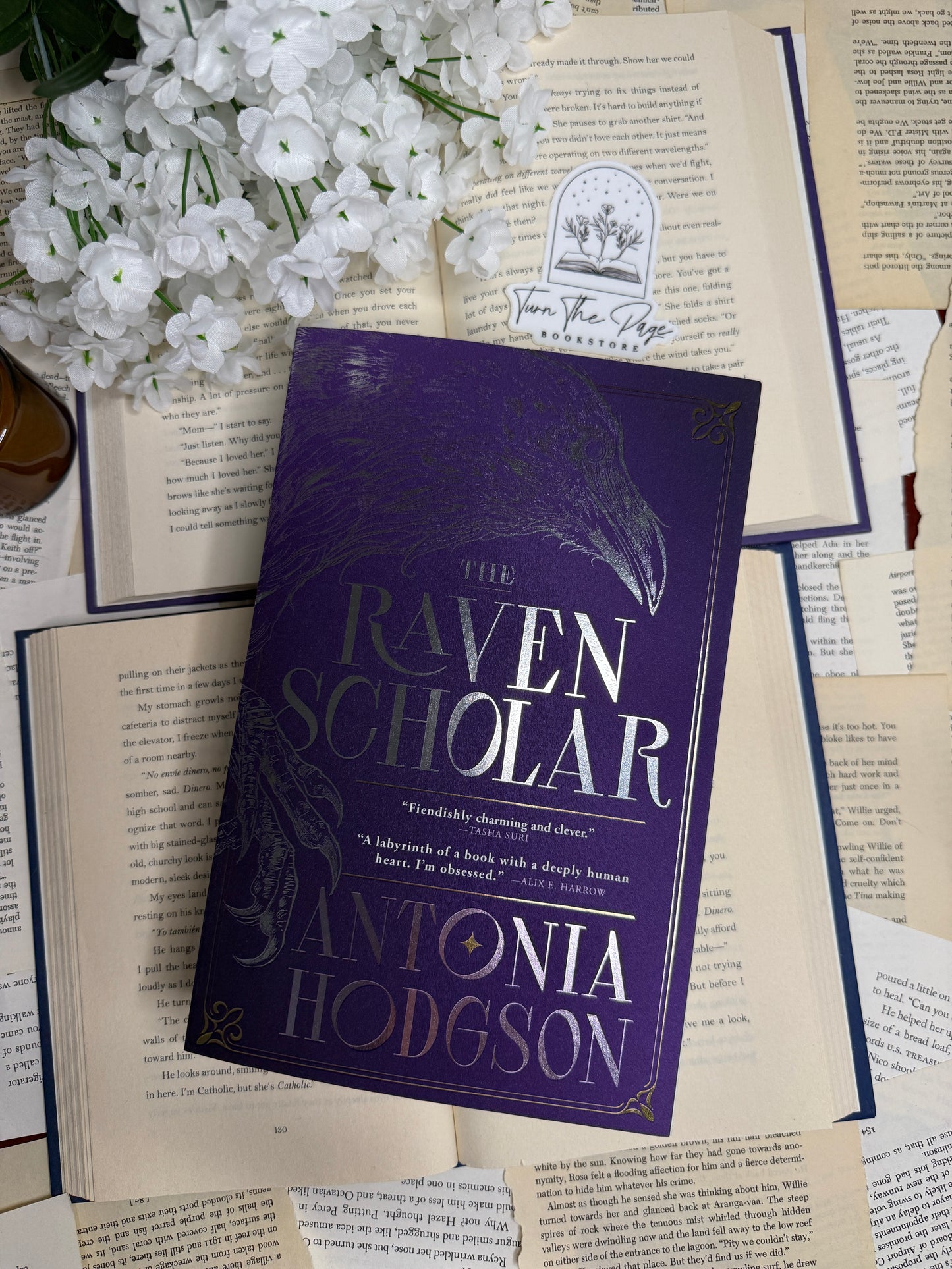 The Raven Scholar by Antonia Hodgson