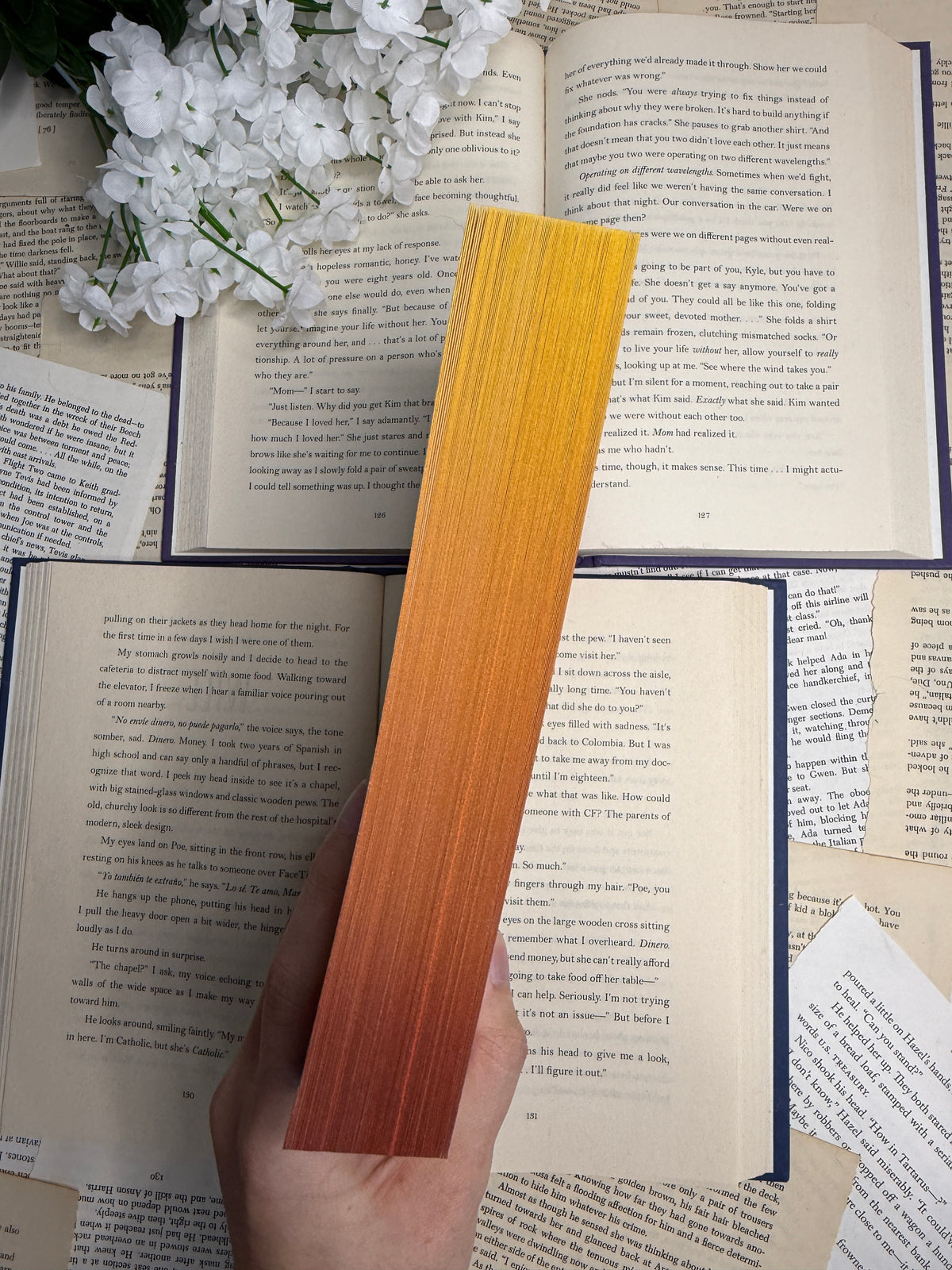 Caught Up by Liz Tomforde - sprayed edges
