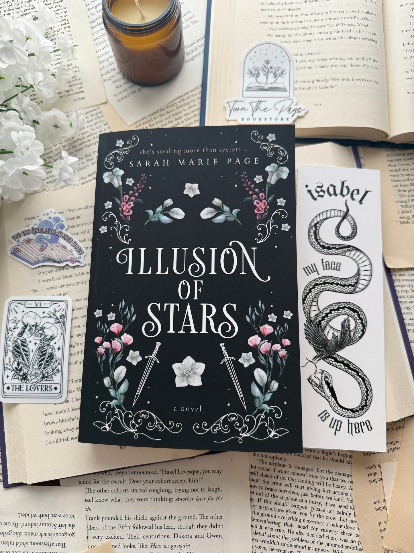 Illusion of Stars by Sarah Marie Page - Author Goodies Included