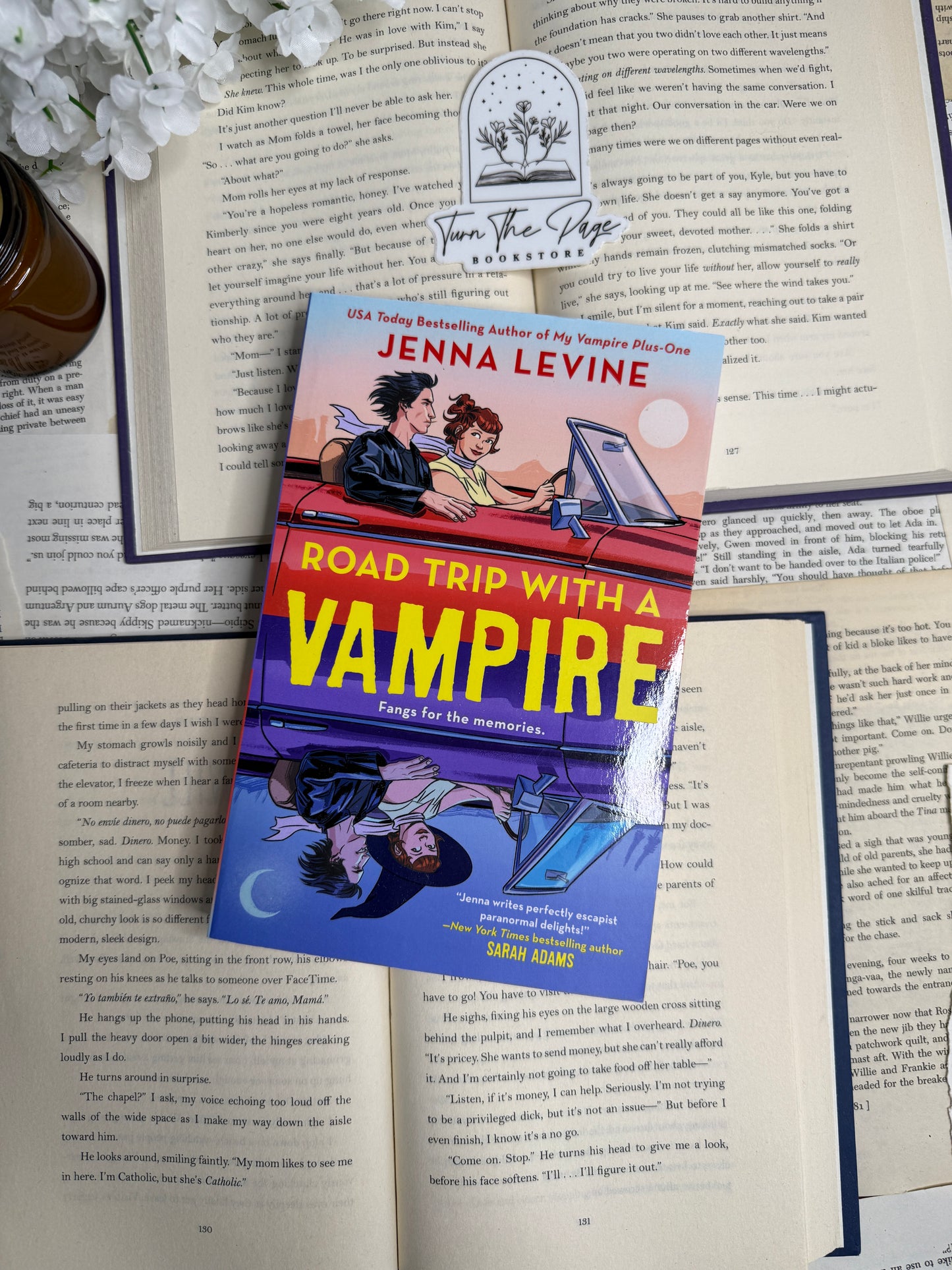 Road Trip with a Vampire by Jenna Levine