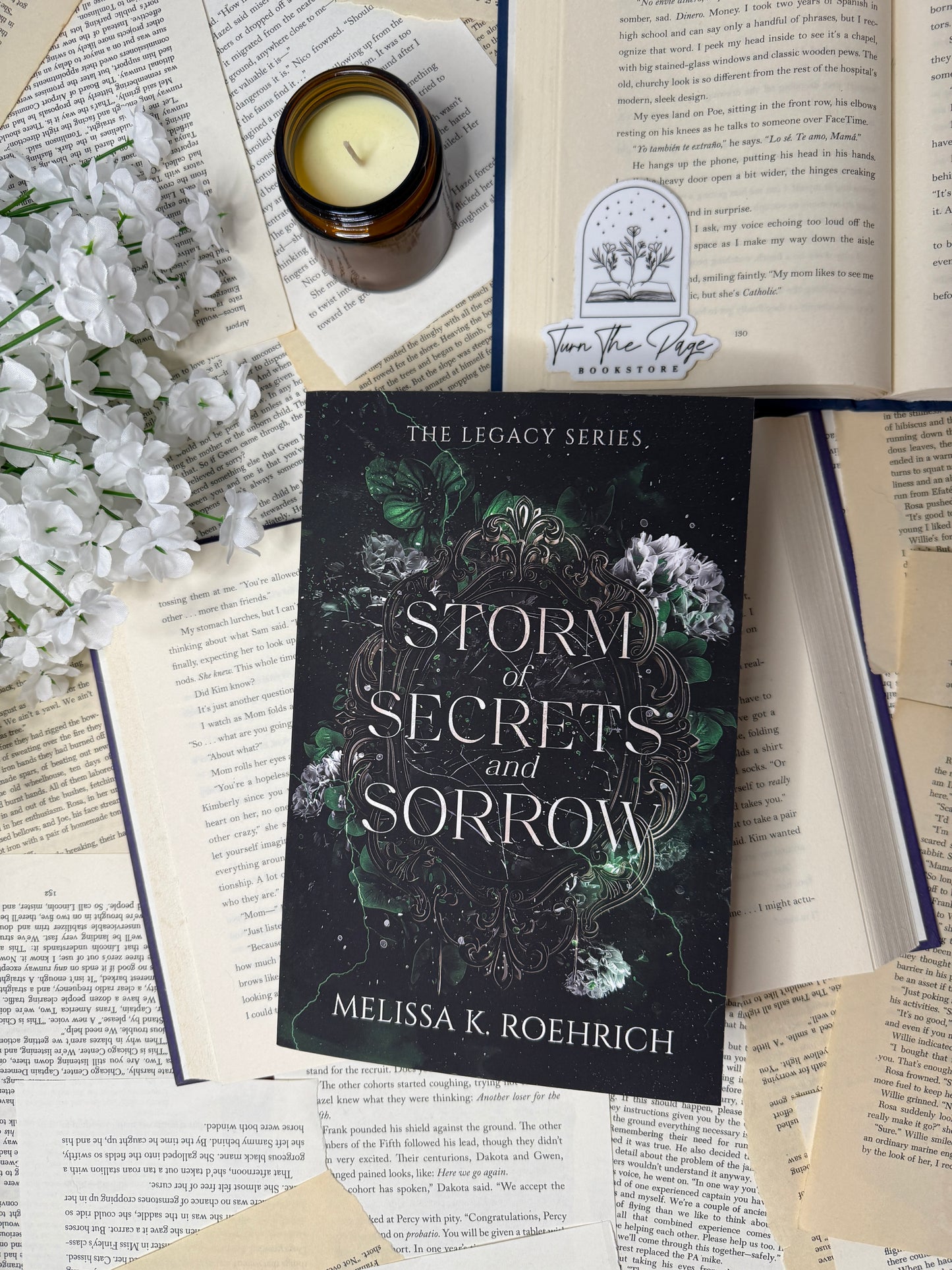 Storm of Secrets and Sorrow by Melissa K. Roehrich