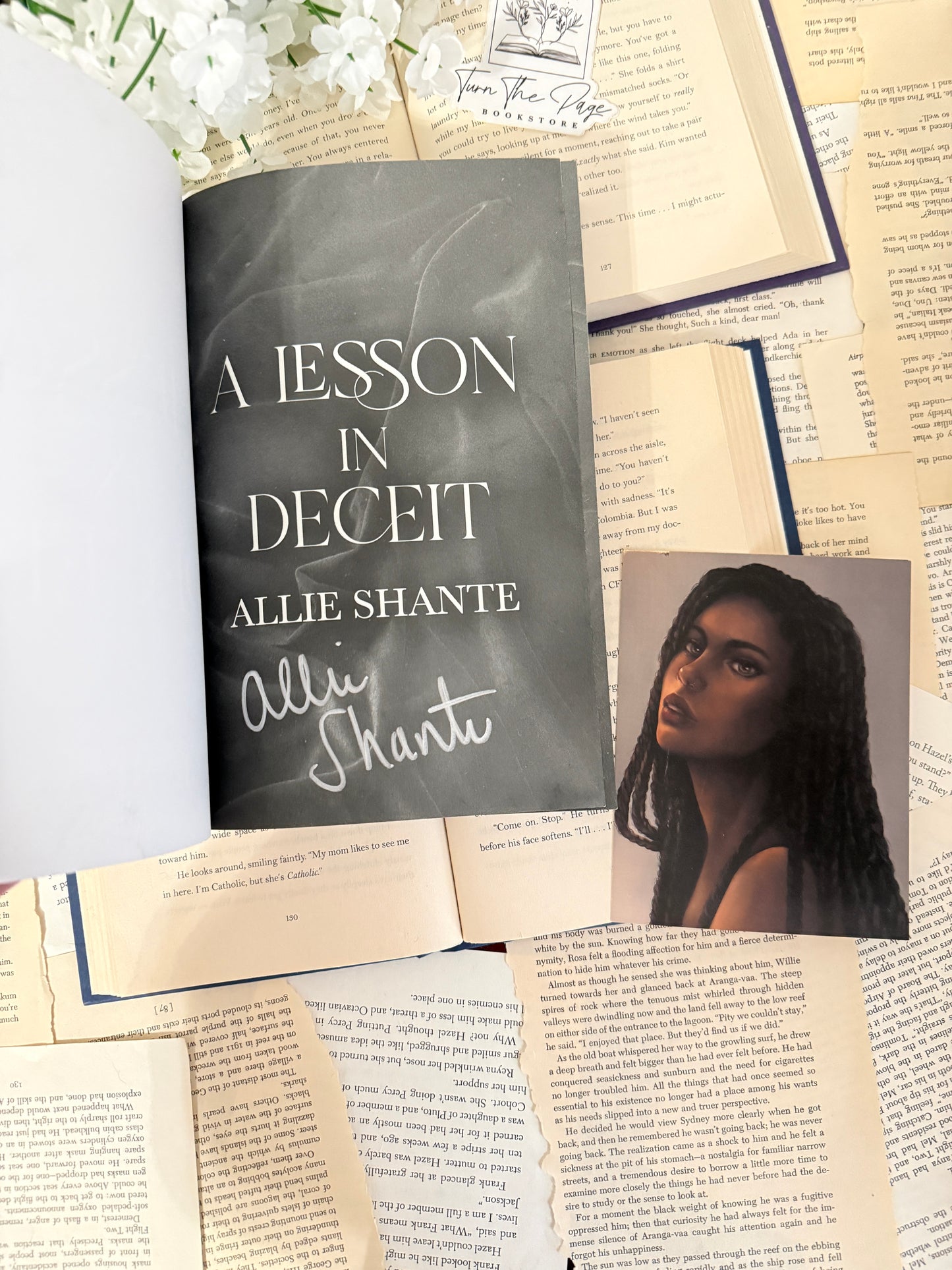 A Lesson in Deceit by Allie Shante - Signed/Author Goodies Included