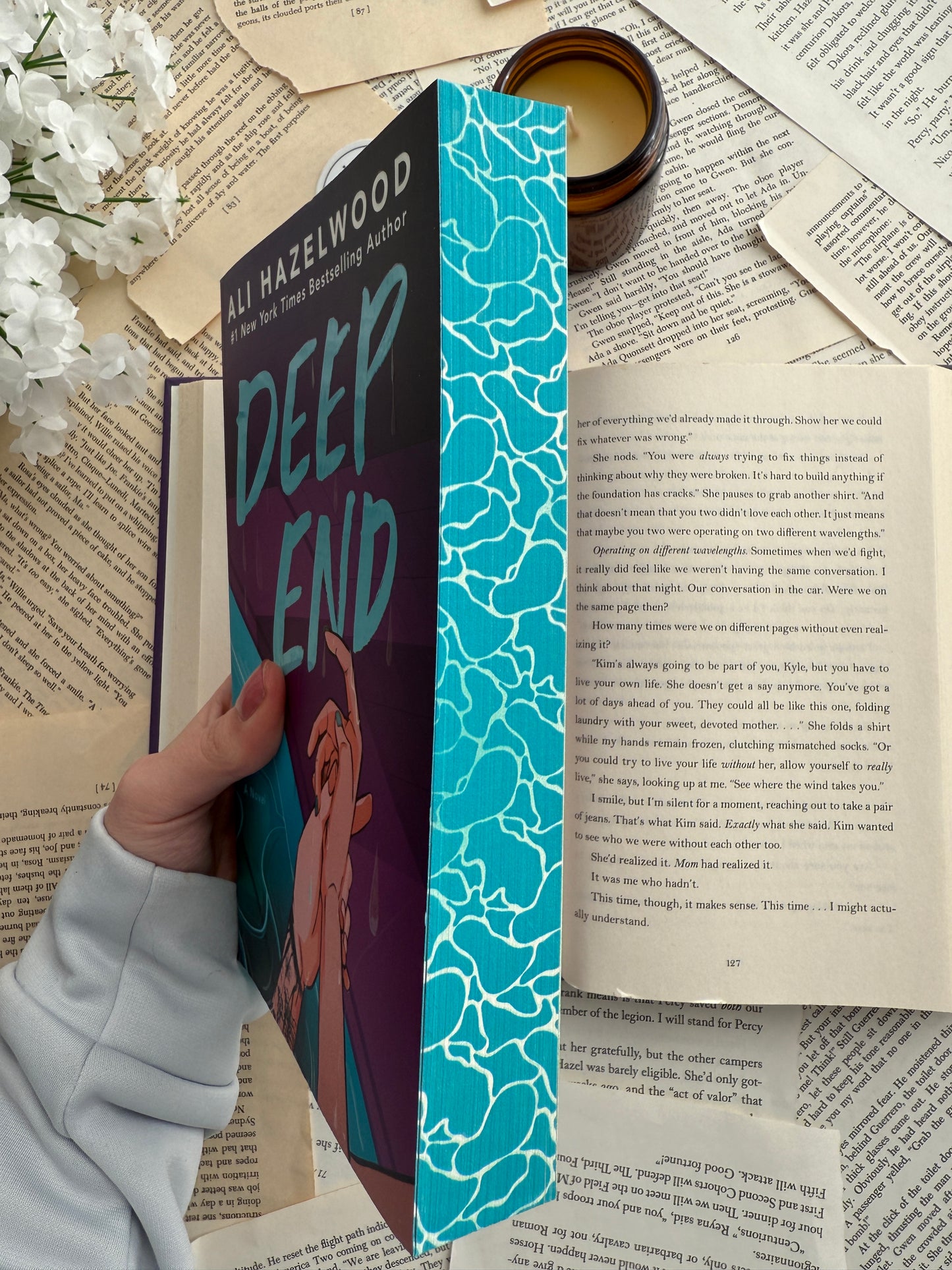 Deep End by Ali Hazelwood - Sprayed Edges