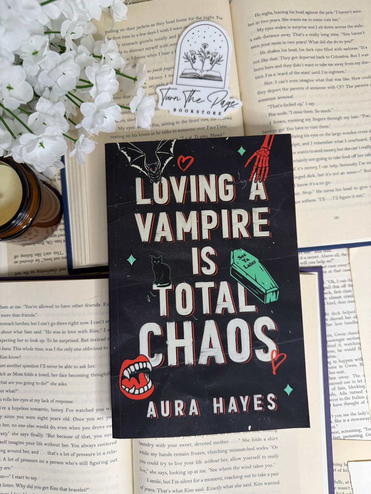 Loving a Vampire is Total Chaos by Aura Hayes