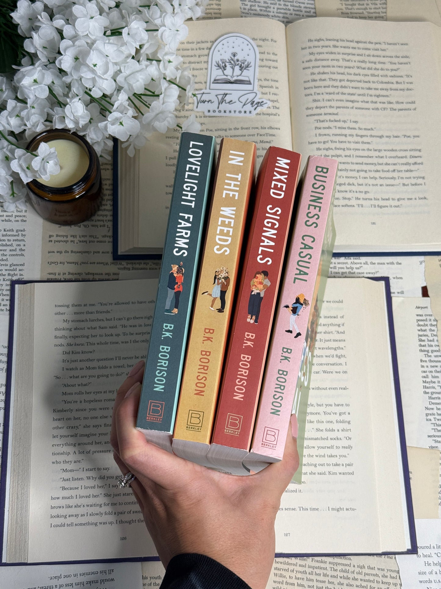 Lovelight Series by B.K. Borison - Signed Bookplate Included