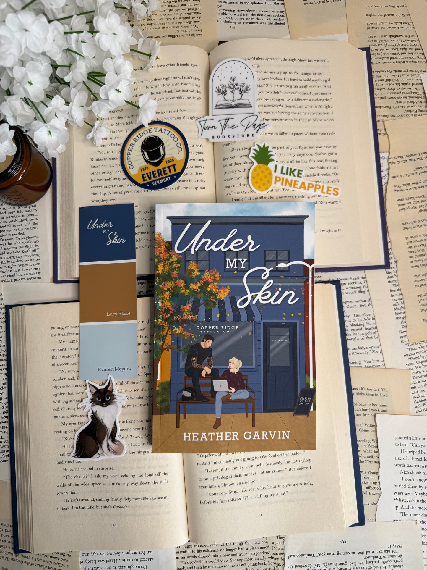 Under My Skin by Heather Garvin - Author Goodies Included