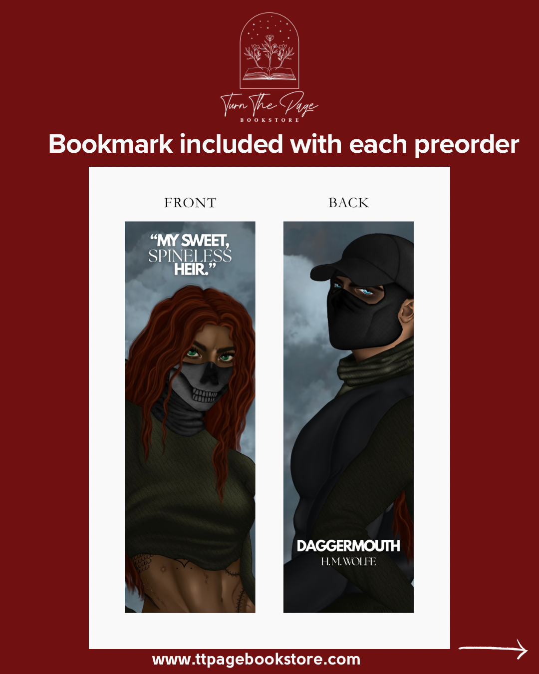 Preorder: Daggermouth by H.M. Wolfe