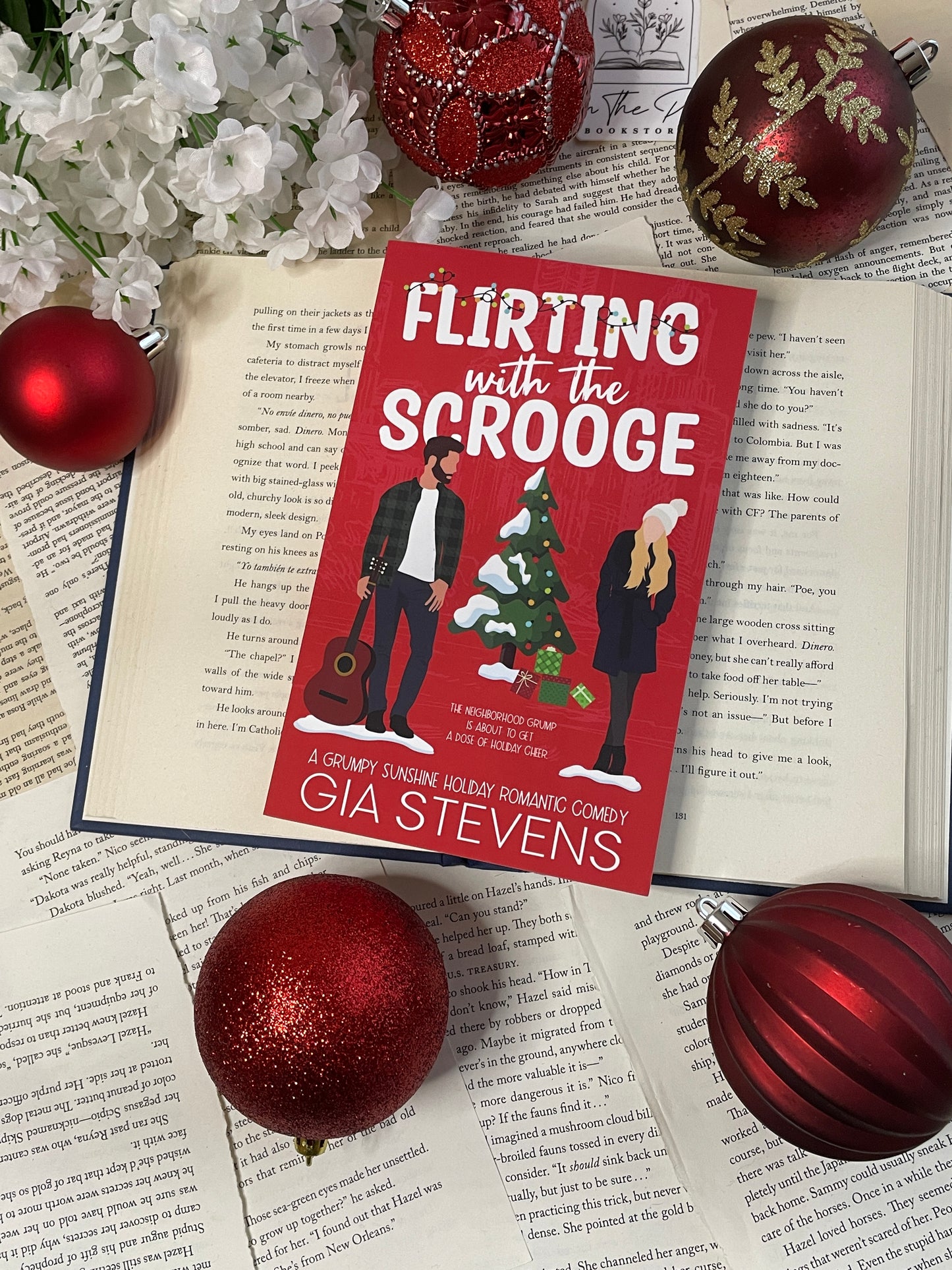 Flirting with the Scrooge by Gia Stevens