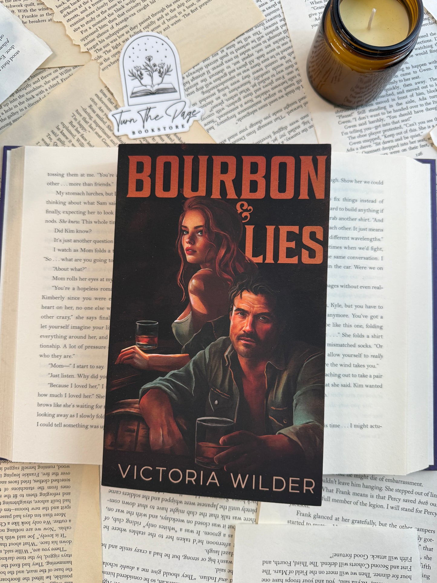 Bourbon & Lies by Victoria Wilder