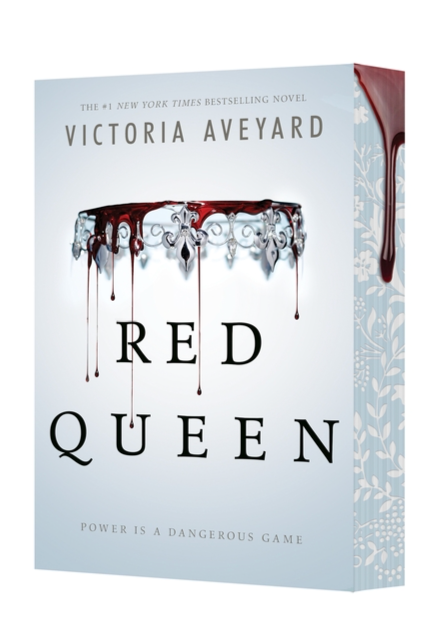 Red Queen by Victoria Aveyard - sprayed edges
