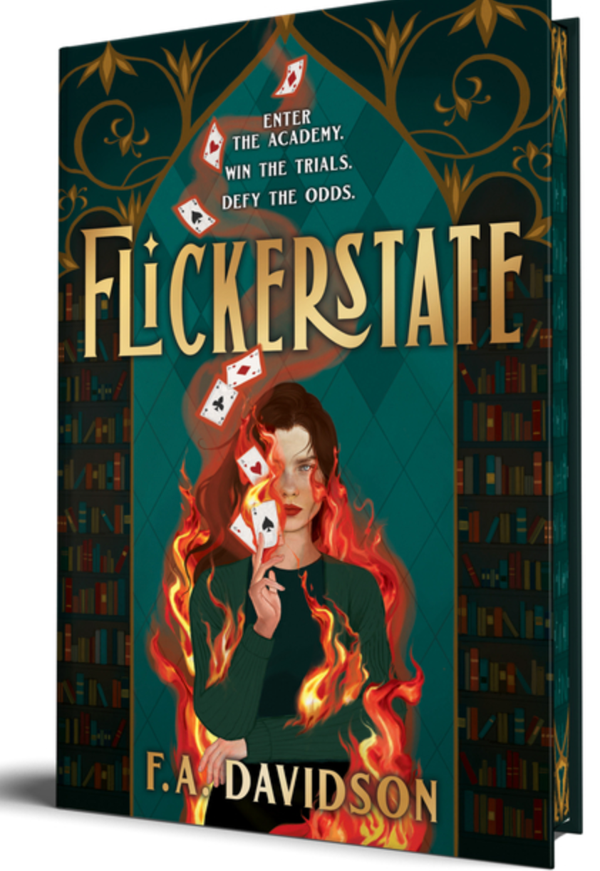 Flickerstate by F.A. Davidson - sprayed edges
