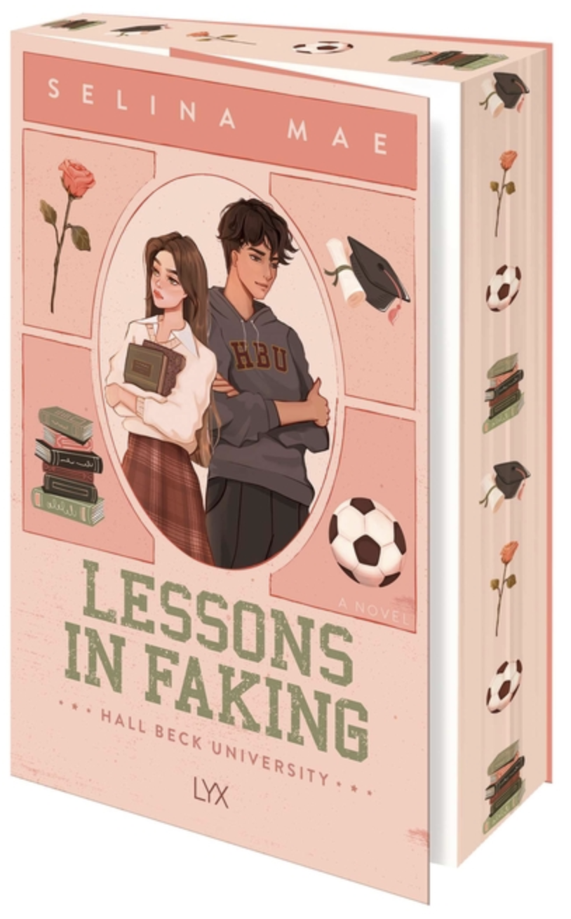 Lessons in Faking by Selina Mae - sprayed edges