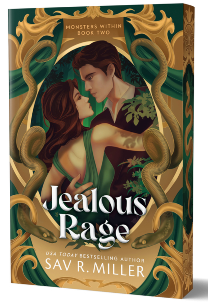 Jealous Rage by Sav R. Miller - sprayed edges