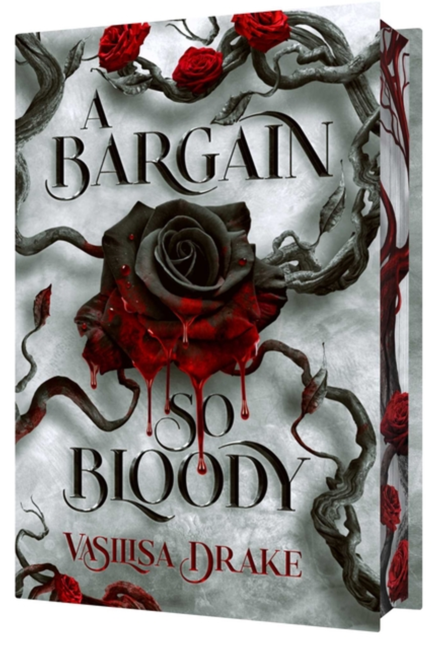 A Bargain so Bloody by Vasilisa Drake - sprayed edges