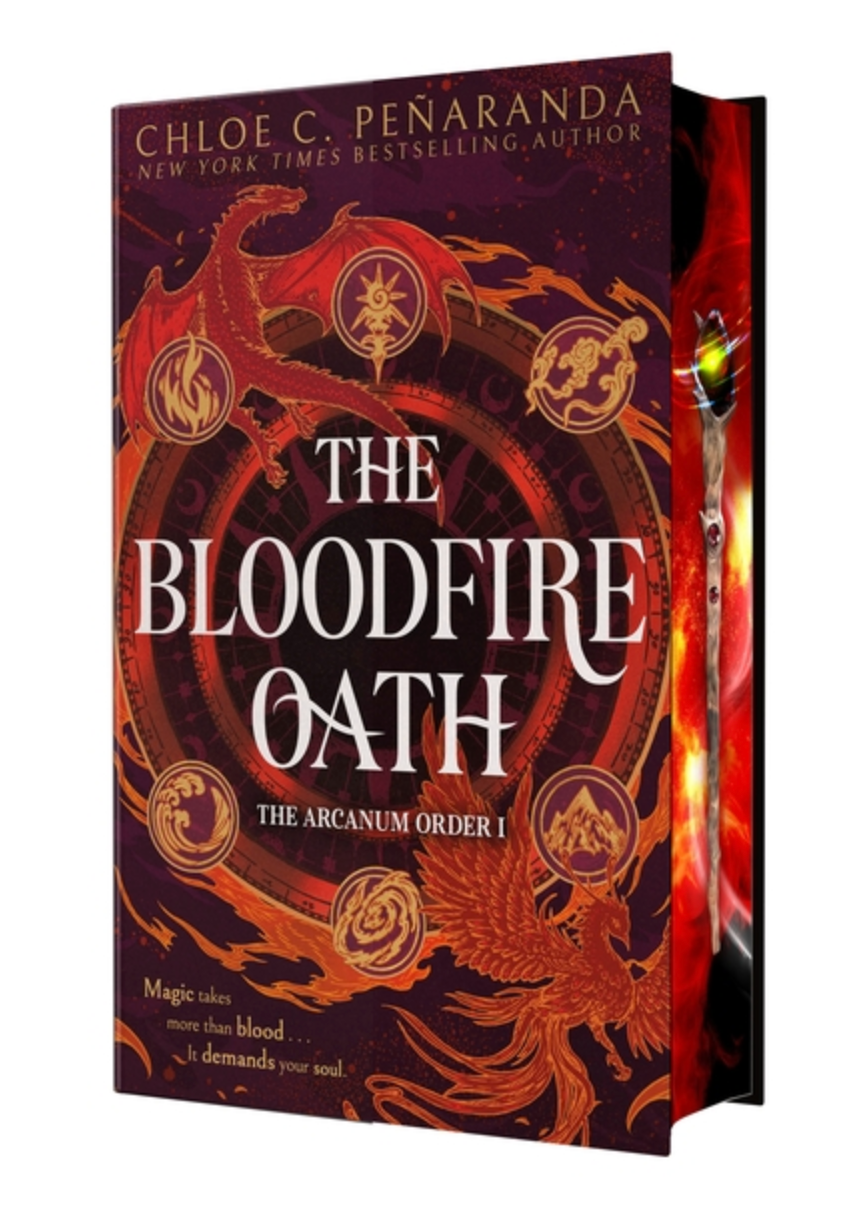 PREORDER: The Bloodfire Oath by Chloe C. Peñaranda - sprayed edges