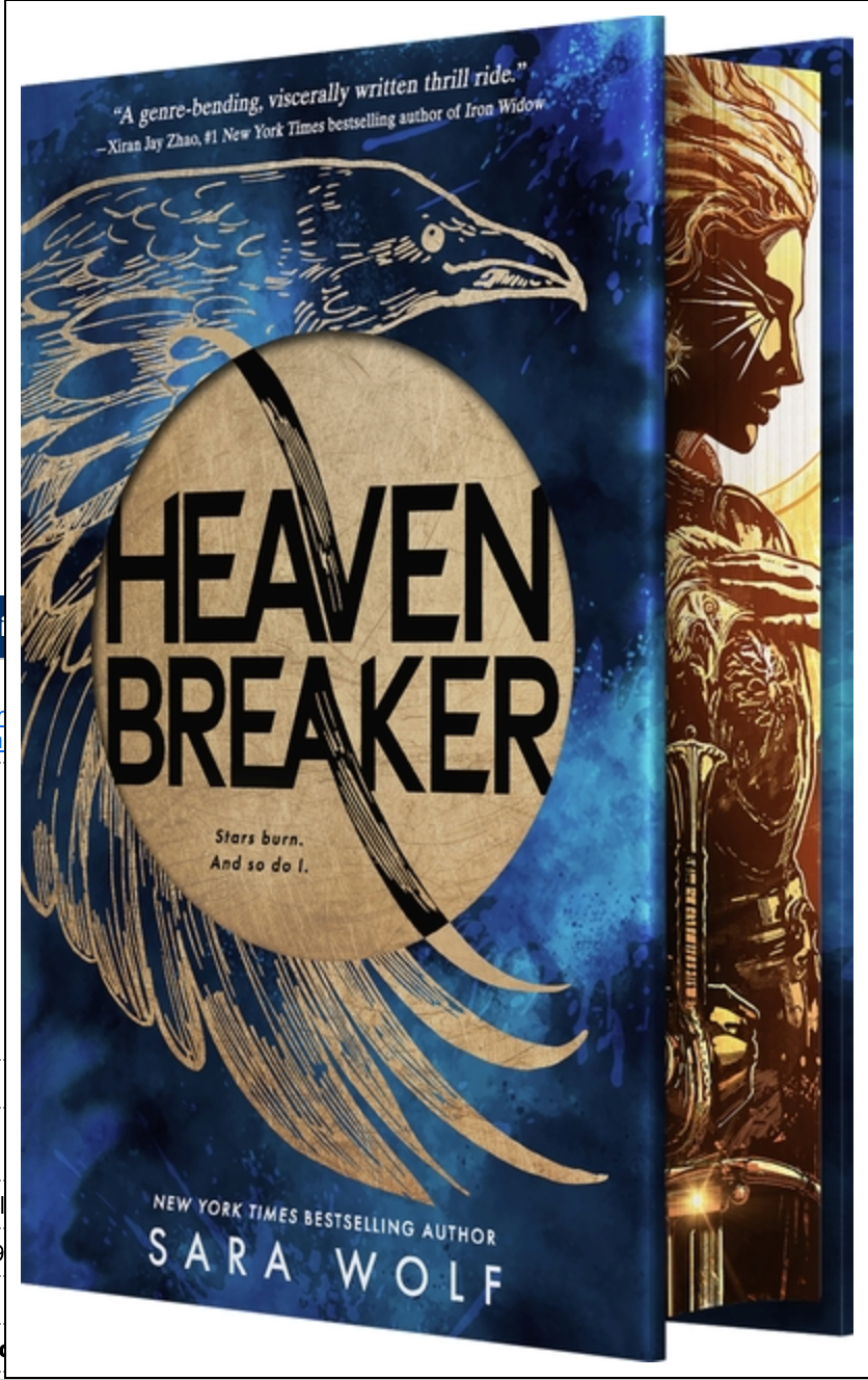 Heavenbreaker by Sara Wolf - sprayed edges