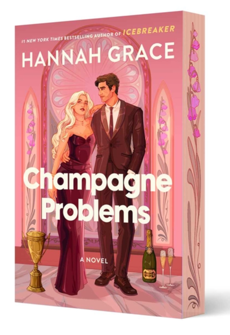 PREORDER: Champagne Problems by Hannah Grace - sprayed edges