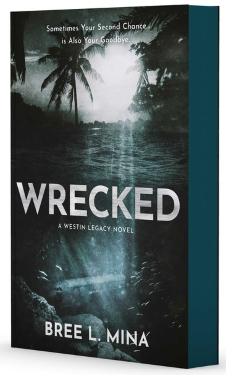Wrecked by Bree L. Mina - sprayed edges