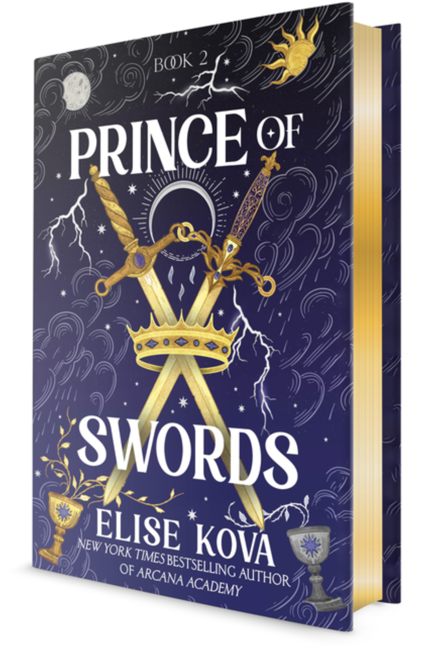 PREORDER: Prince of Swords by Elise Kova - sprayed edges