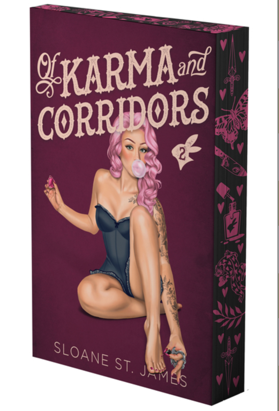 PREORDER: Of Karma and Corridors by Sloane St. James - sprayed edges