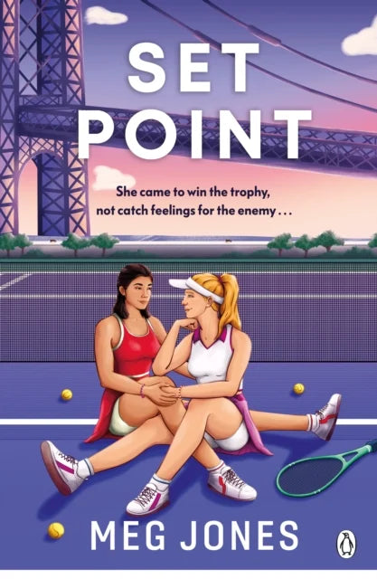 Set Point by Meg Jones - author swag