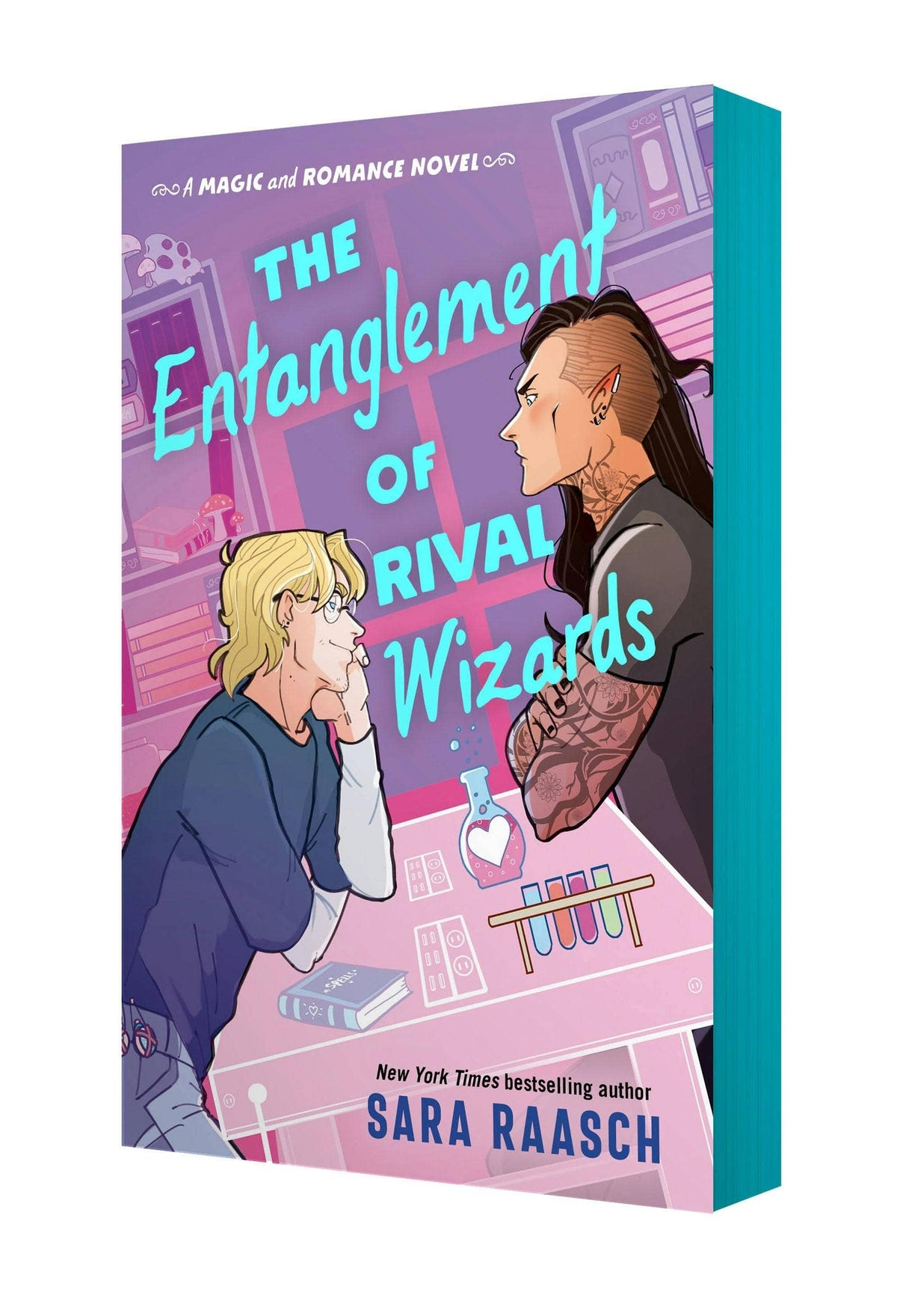 The Entanglement Of Rival Wizards by Sara Raasch - sprayed edges