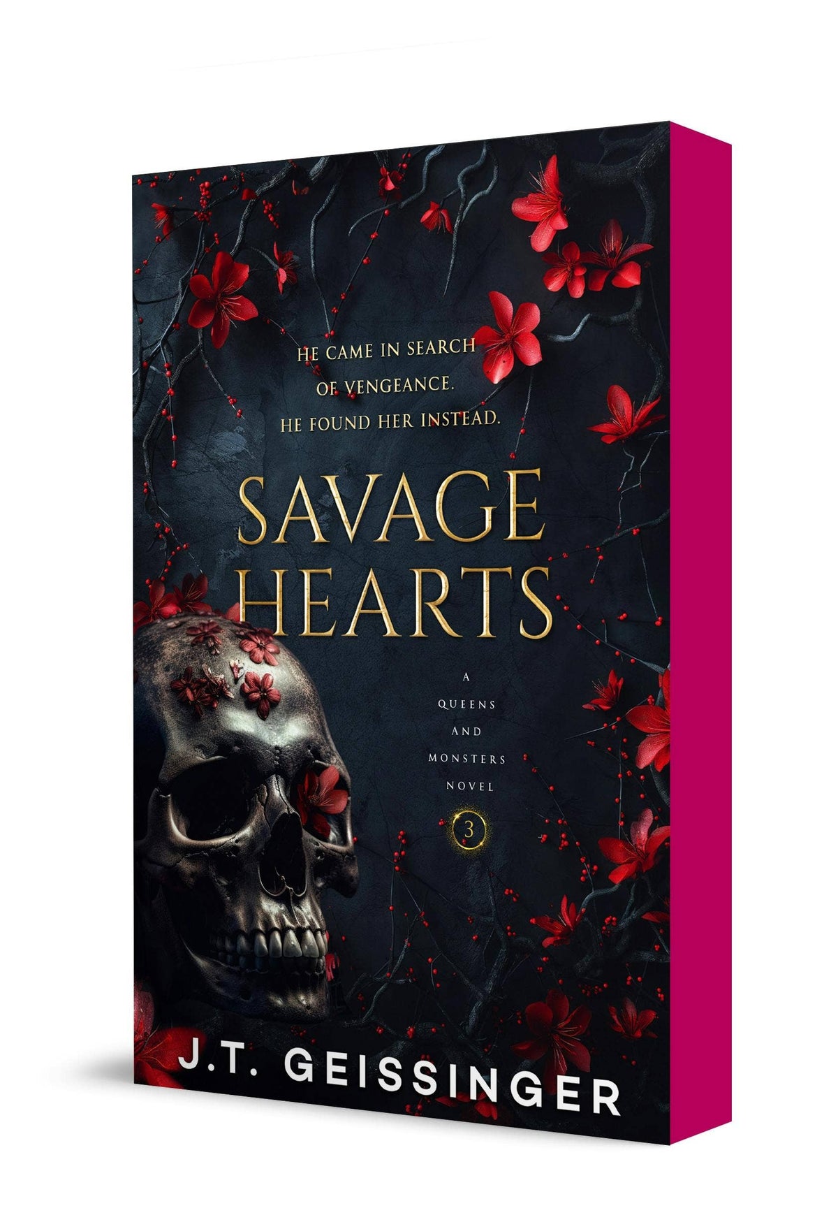 Savage Hearts by J.T. Geissinger - Sprayed Edge