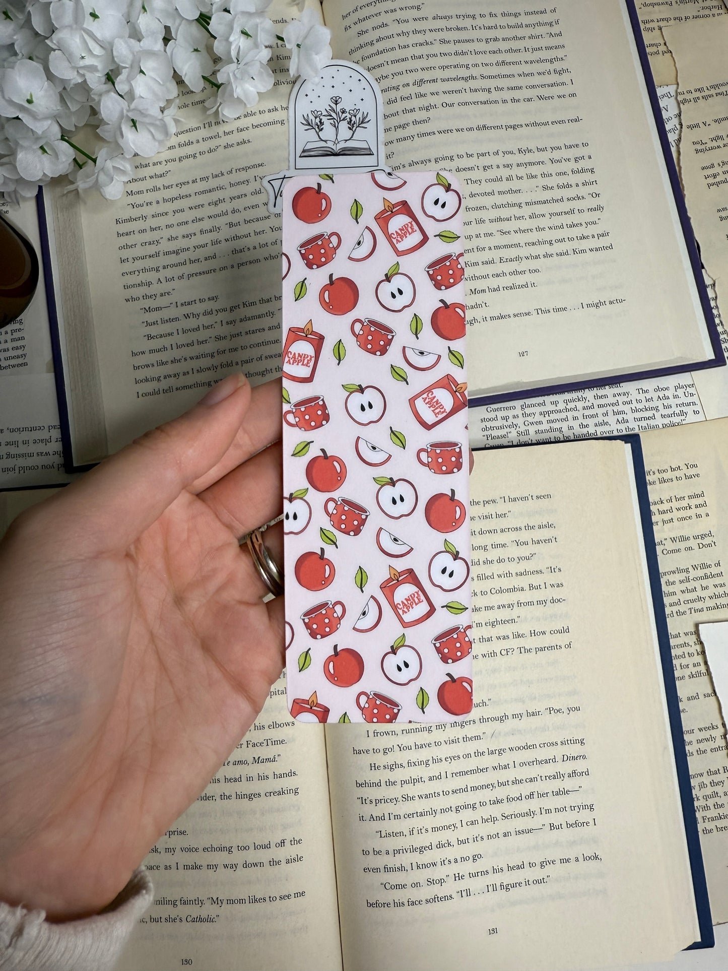 Apple Candy Bookmark