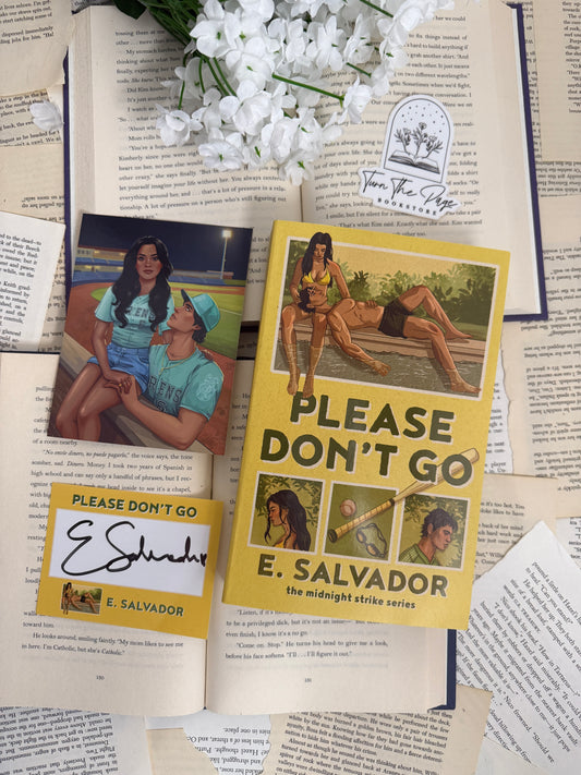 Please Don't Go by E. Salvador - author swag
