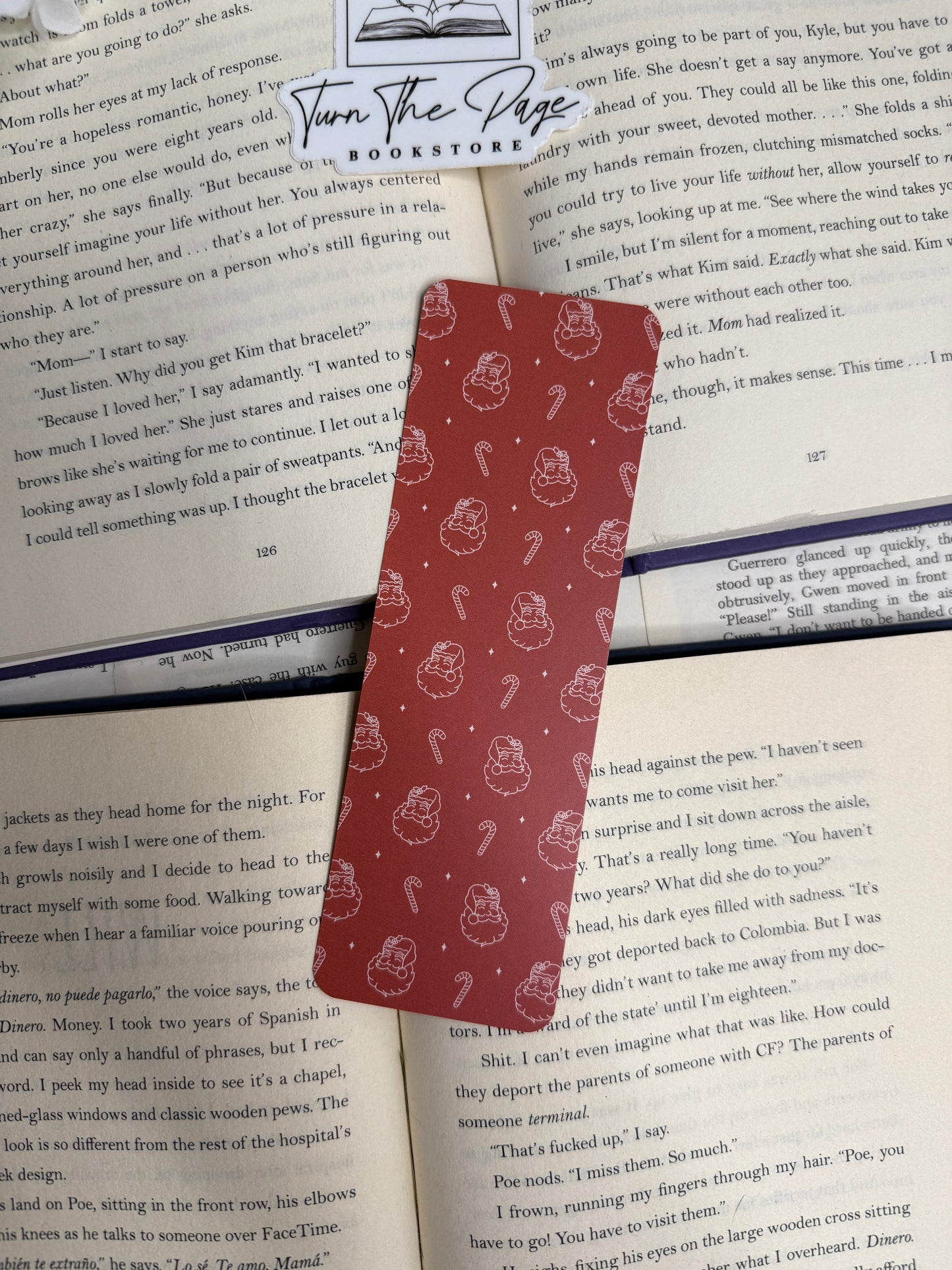 Vintage Santa Bookmark