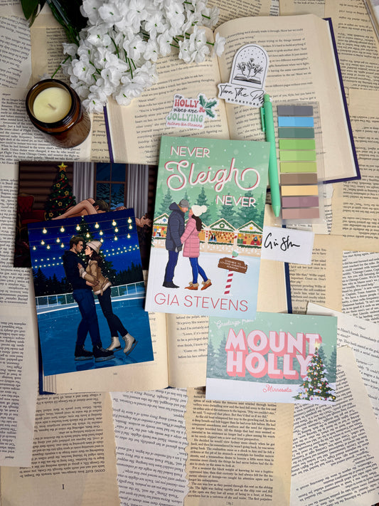 Never Sleigh Never by Gia Stevens - Author Goodies Included