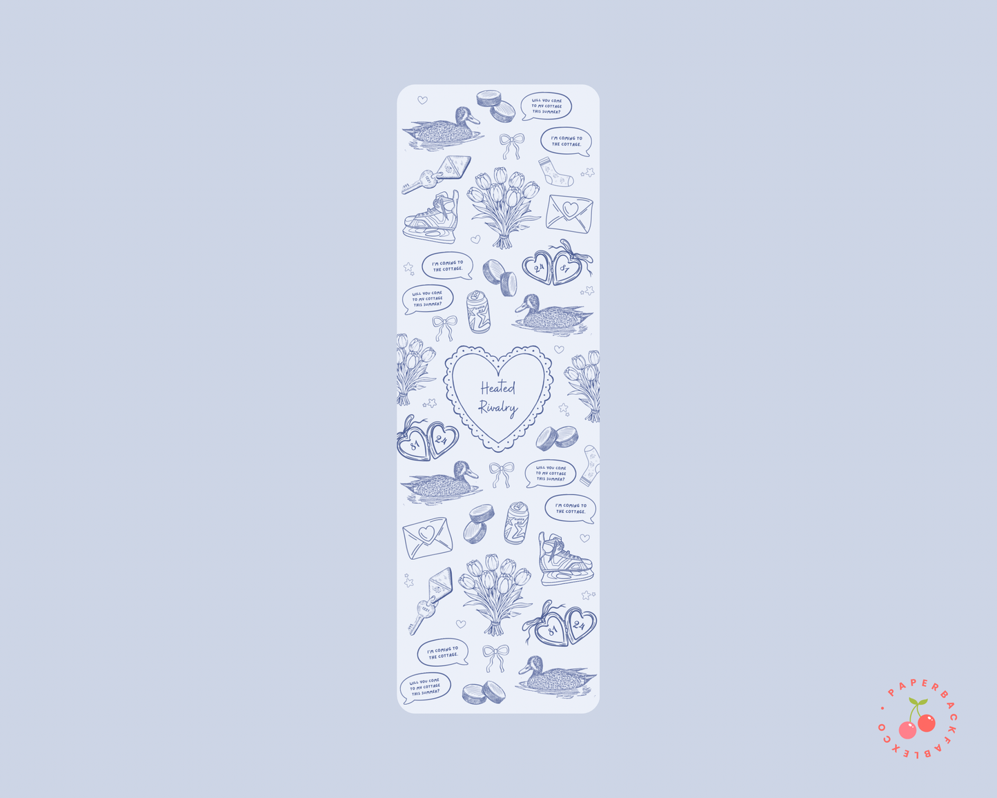Heated Rivalry Bookmark