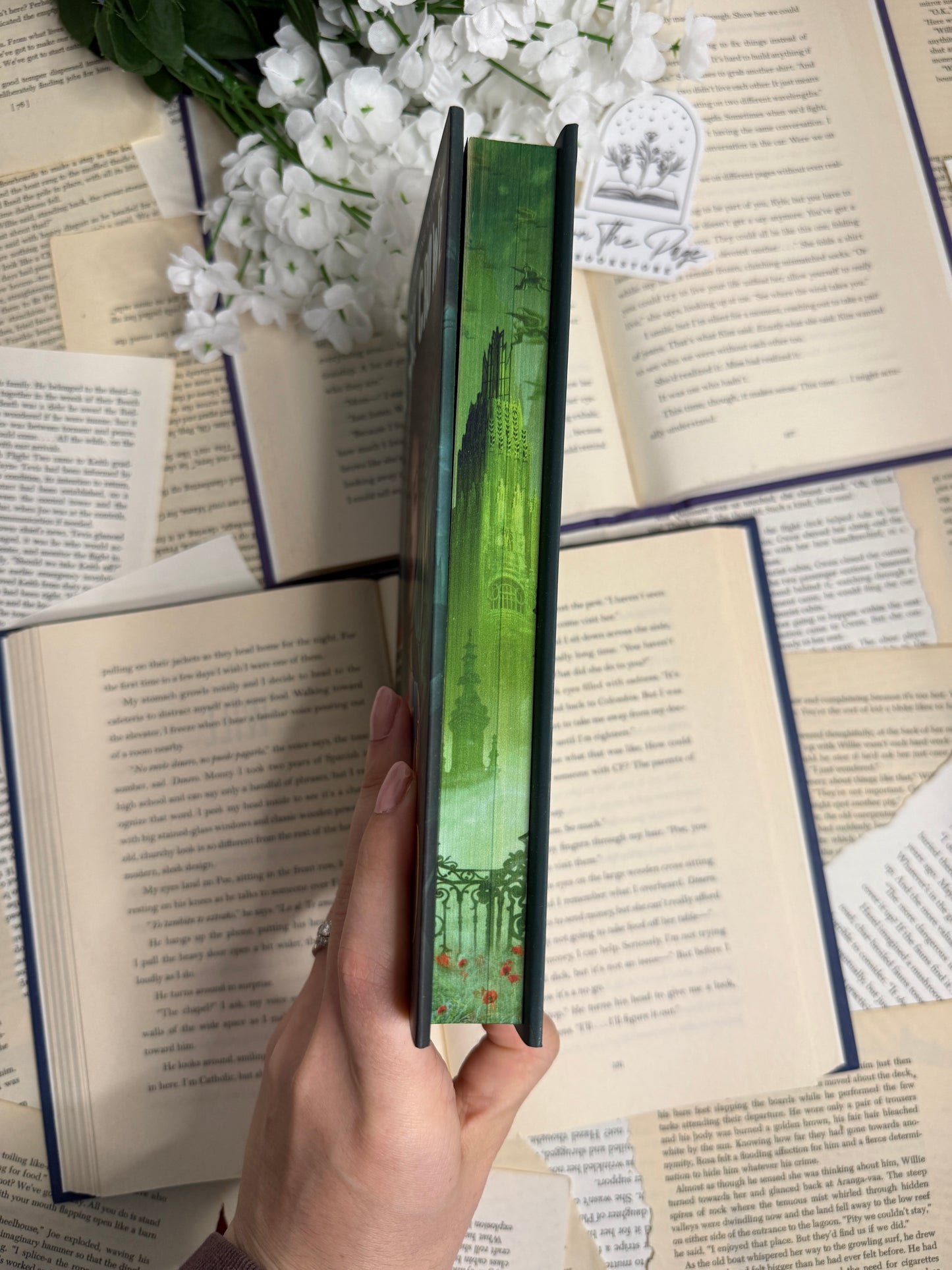 West of Wicked by Nikki St. Crowe - sprayed edges