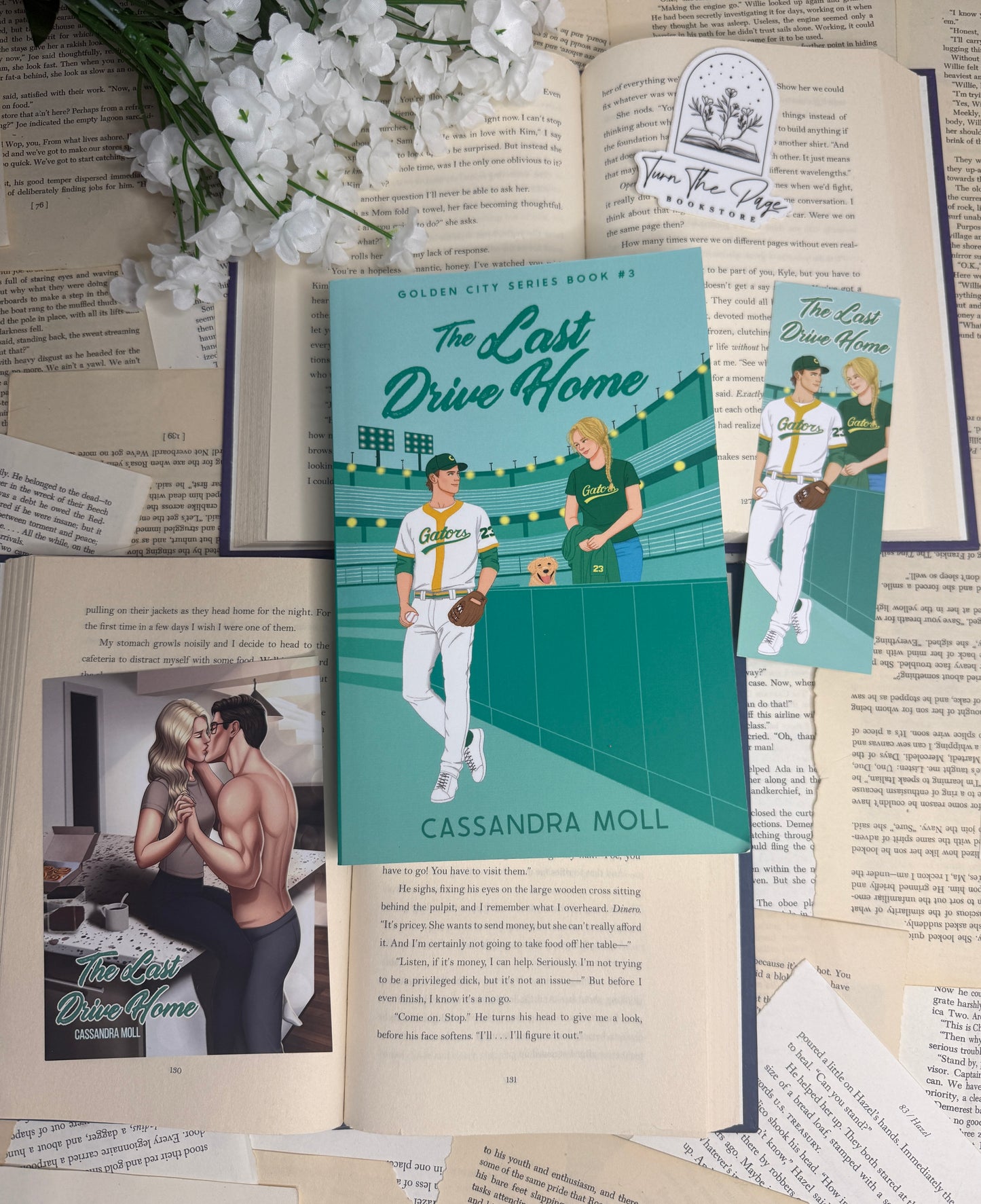 The Last Drive Home by Cassandra Moll - author swag