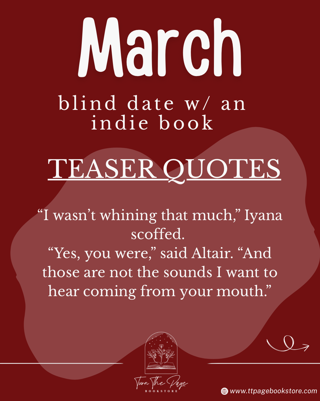 Monthly Blind Date With An Indie Book