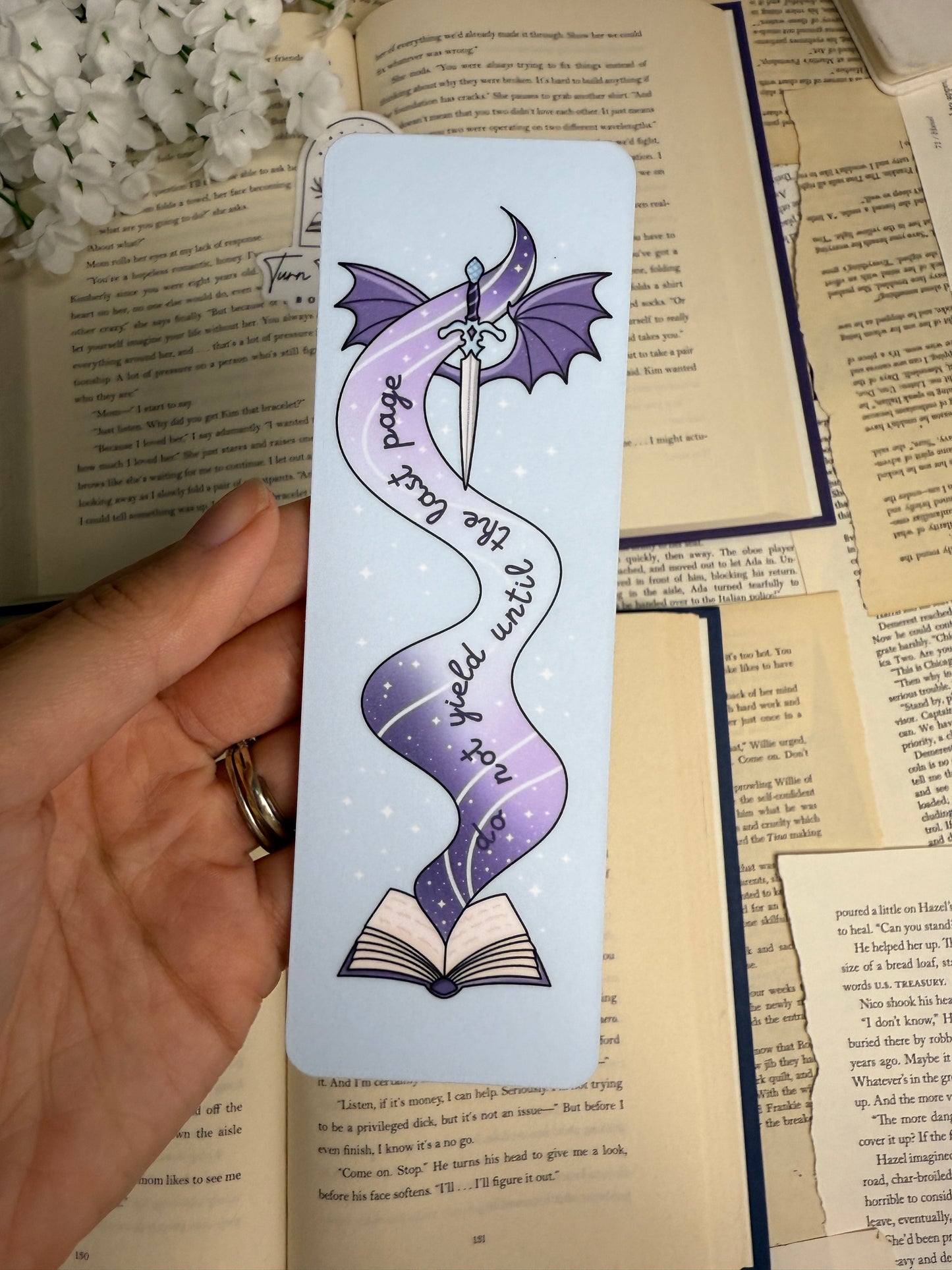 Do Not Yield Until The Last Page Bookmark