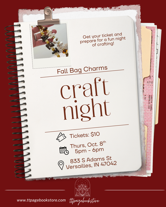Fall Bag Charm Craft Night