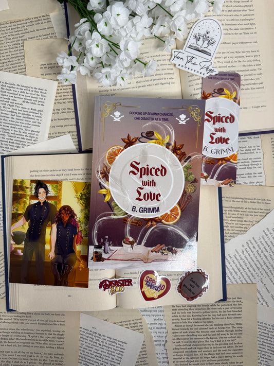 Spiced with Love by B. Grimm - author swag