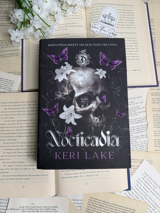 Noticadia by Keri Lake - sprayed edges