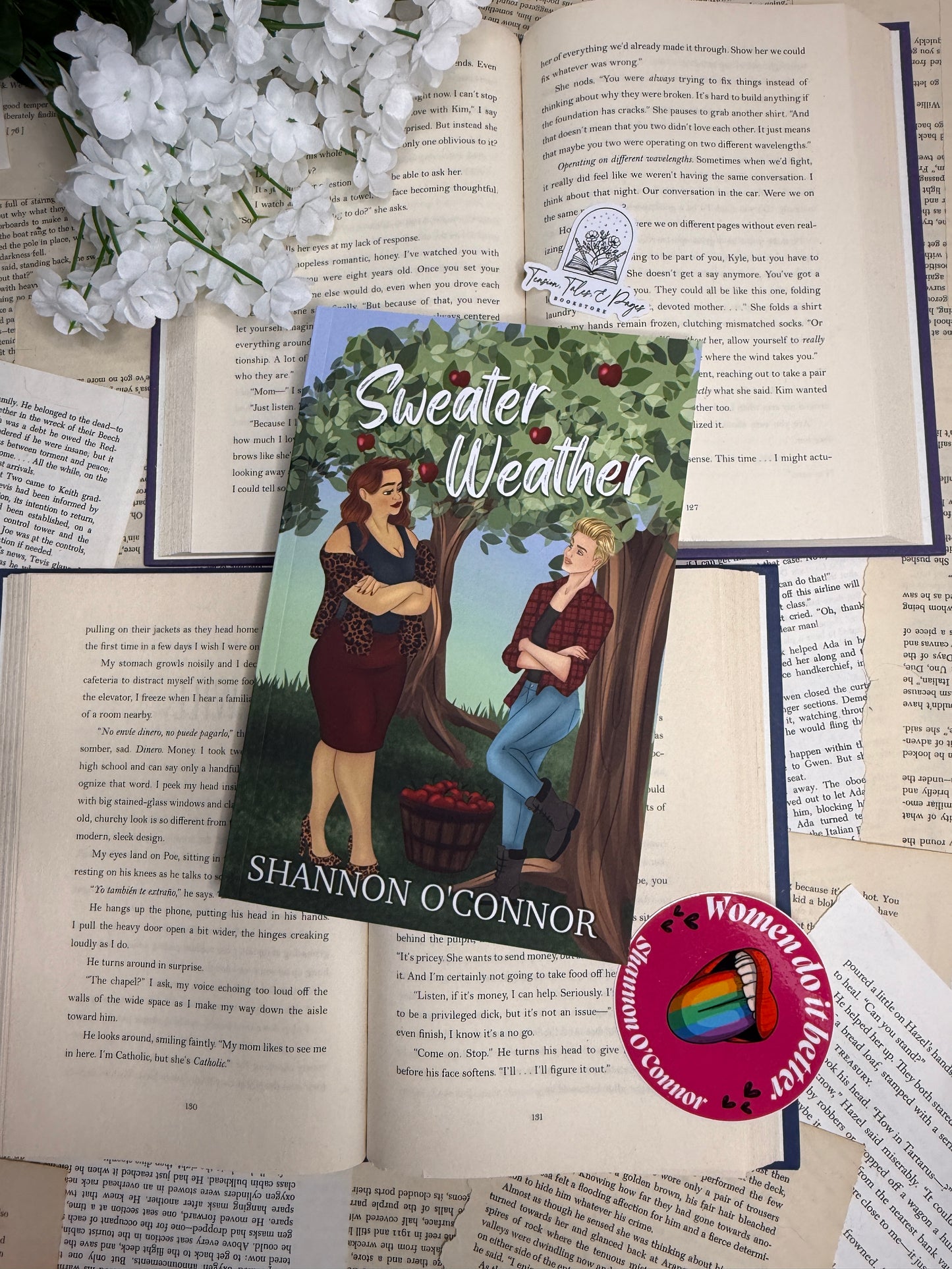 Sweater Weather by Shannon O' Connor - signed with swag