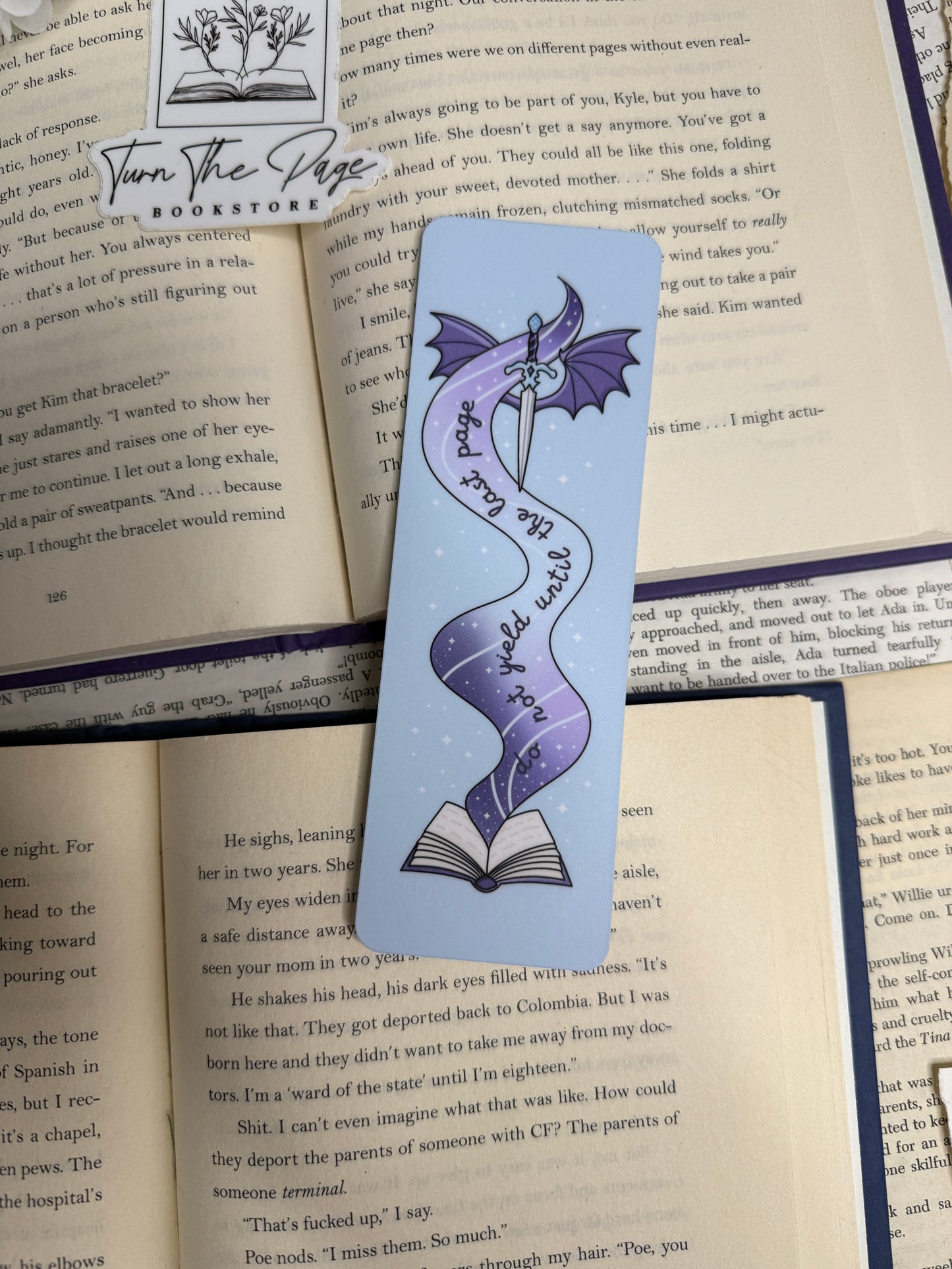 Do Not Yield Until The Last Page Bookmark
