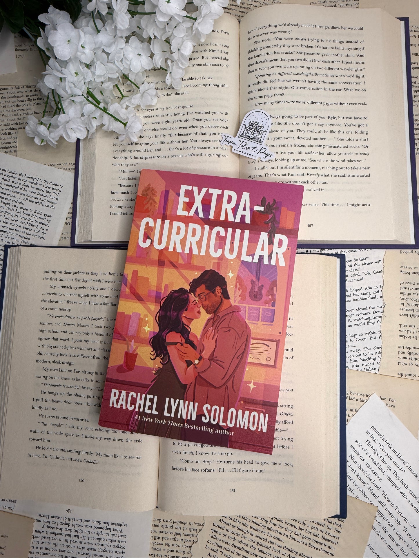 Extracurricular by Rachel Lynn Solomon - sprayed edges