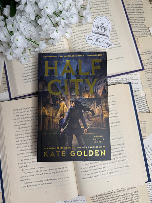 Half City by Kate Golden - sprayed edges